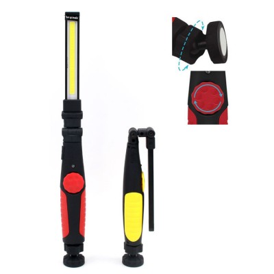 Slim 360 Degree Rotation Working Lamps Stand Foldable USB Rechargeable COB LED Work Light